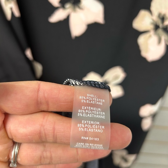 Tommy Hilfiger Black Dress with Pink Floral Design - Picture 3 of 8